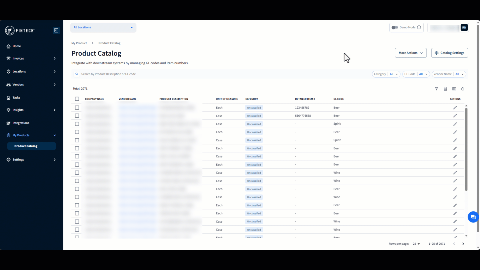 NRE.Product Catalog.Catalog Settings.Parent and Child Company