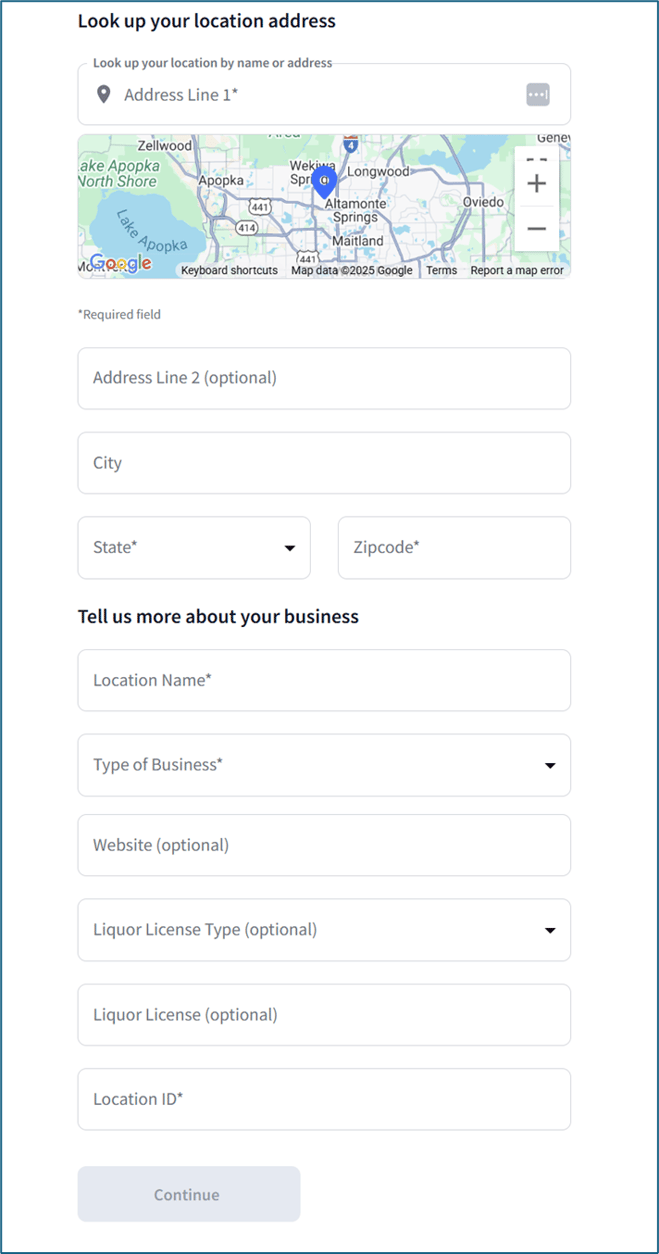 How do I add a new location?