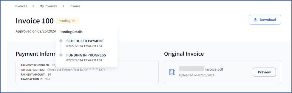 How do I see all of my invoices?
